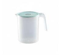 Baoblaze Pichet d'Eau Ménager Carafe Distributeur à Boisson Cruche Filtre Couvercle à Résistance Thermique Matériau PP Adapté à Repas en Famille Bureau Garden-party, Bleu, S