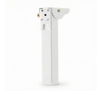 Baoblaze Pied de Table Pliant Support Stand Jambe Pliable Support de Table Repliable Équerre avec Charnière 90 De Mécanisme de Blocage Plaque de Montage à, 35 Cm, Blanc