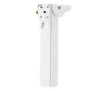 Baoblaze Pied de Table Pliant Support Stand Jambe Pliable Support de Table Repliable Équerre avec Charnière 90 De Mécanisme de Blocage Plaque de Montage à, 25 Cm, Blanc