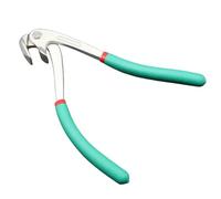 Baoblaze Pince à ntiste Métallique pour Redressage Tôles Bec Poignées Longues Vertes Isolées pour Réparation Carrosserie Outil Précision pour Travail Métal, Acier Inoxydable