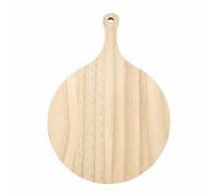 Baoblaze Planche à Découper de Cuisine en Bois de Sapin avec Poignée Creusée pour Trancher Servir Bricoler et Décoration Adaptée à la Cuisine Réception Maison, N°2 49G