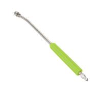 Baoblaze Rallonge pour Nettoyeur Haute Pression Tige Barre Extension en Acier Inoxydable et Plastique avec Prise Nervurée et Connexion Rapide 1/4 Pouce Adaptée, Vert, 55 Cm