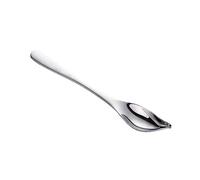 Baoblaze Saucier Spoon pour Précision Artistique Cuillère à Sauce Métallique Ustensile de Dessin Culinaire Louche à Chocolat pour Pâtisserie Suitable pour Mais, Argent