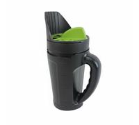 Baoblaze Seau de Semis Distributeur de Épandeur Manuel Shaker Jardin Bouteille à Main Plastique Réglable 25L Compact pour Pelouses Massifs Potager Chemins en, Array, Noir Et Vert
