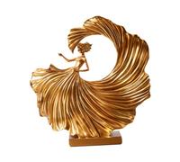 Baoblaze Statue de danseuse Statuette Ornement de table de collection moderne Figurine de fille dansante pour pièce maîtresse de table de chambre à coucher