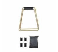 Baoblaze Support en INOX pour Glacière Porte Glacière Support Pliant Porte Boîte Construction en Acier Inoxydable 201 avec Fil de 6 Mm Pliable et Compact, Kaki
