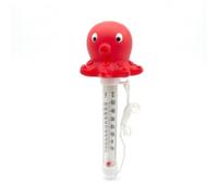 Baoblaze Thermomètre de Bain Enfant Thermomètre d'Eau Flottant Thermomètre Piscine Thermomètre Aquarium en Plastique Précis Fahrenheit avec Cordon Adapté aux Bains de Bébé Familiaux Aquariums