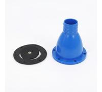 Baoblaze Vanne de Piscine Plaque de Vide Dispositif de Contrôle Clapet Anti Retour Accessoire d'Entretien Hydraulique Vis Inox et Joint Circulaire Adaptée à