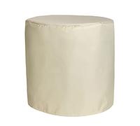 BAOFI Housse Salon de Jardin 120x80cm, Housse de Protection Salon de Jardin Rond, Housse de Meuble de Jardin Impermeable 420D Tissu Oxford pour Jardin Salon et Patio Mobilier Table de Jardin Ovale
