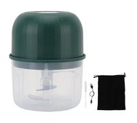 BAOFUYA Hachoir à Ail électrique, Hachoir à Ail Portable de 260 Ml, Mini Broyeur d'aliments pour Oignon, Gingembre, Chili, Viande, Nourriture pour bébé, Conception Détachable, Outil de Préparation