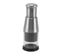 BAOFUYA Hachoir à Légumes Manuel avec Récipient, Hachoir à Main en Acier Inoxydable pour Ail et Oignons, Alimentaire Portable pour la Cuisine