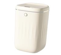 BAOFUYA Poubelle Automatique Contact 20L Poubelle à Capteur de Mouvement avec Couvercle Intelligent pour Cuisine Salle de Bains Bureau à Domicile en Plastique