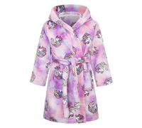 Baogaier Enfants Peignoir de Bain Garçons Filles à Capuche Robe de Chambre Doux Pyjamas Vêtements de Nuit Adolescent Imprimé Animal Polaire avoir Ceinture et Poche Bébé Tout-petits 1 2 3 4 5 6 7 Ans