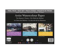 Baohong - Papier aquarelle Le Choix des Maîtres pack d’essai 300 g/m² 9 feuilles