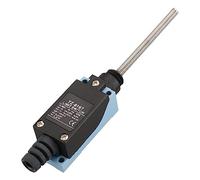 Baomain BM-8167 Interrupteur de fin de course avec bras à ressort flexible (type tête rivetée), contact momentané 1NC+1NO, 380 V CA 10 A pour machines industrielles et équipements CNC, TZ-8167