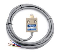 BAOMAIN Interrupteur de Fin de Course Industriel BM-3102 (TZ-3102), Piston à Rouleau en Acier Inoxydable, Étanche IP67, Contact Momentané SPDT (1NO+1NC), Commutateur de Position Robuste