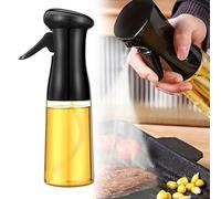 BAOSROY Pulvérisateur d'Huile de Cuisine, 220ml, Verre, Réutilisable, Spray Huile d'Olive, Air Fryer