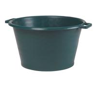 Baquet universel, rond, 110 litres, plastique, vert