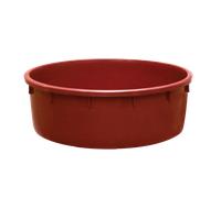 Baquet rond renforcé 275 Litres Bordeaux