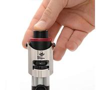 Bar Amigos® Champagne Pressure Stopper Red Rouge - Pression Bouchon Pour Bouteille de Champagne et Vin Pétillant Saver Pump Sealer Preserver Avec La Technologie Brevetée Et Innovante Rappel Date Commutateur Pour garder votre bouteille de vin mousseux frais pour 7 Jours Plus - 3 ans de garantie de satisfaction