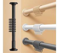 Bar-bar de douche - Bar-bar de traction Distributeur de chambre - Espace Organisateur - Sans perceuses - 75-103cm - Gris