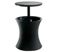Bar de jardin table d'appoint refroidisseur Pacific Keter anthracite 30L