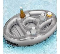Bar Flottant Gonflable Porte Gobelet Gonflable pour Piscine - Convient pour Les Fêtes - Couleur(s): -