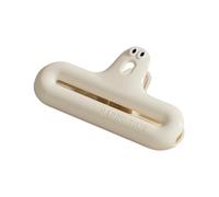 BAr142 Clip d'étanchéité réutilisable pour emballage alimentaire pour garder les frites, les cookies et les collations fraîches (blanc, 12 x 7 x 3,1 cm)