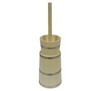 Baratte à beurre en bois - beurrier pour faire du beurre traditionnel.