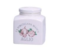 BARATTOLO 500ML AGLIO IN PORCELLANA LINEA CONSERVA