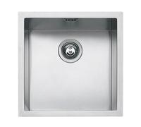 BARAZZA évier bac carré rayon "15" 1X4040I (Inox - Acier)