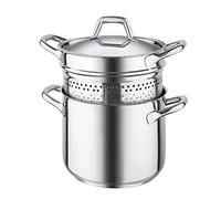 Barazzoni Chef Line Spaghettiere, diamètre 22 cm, Acier Inoxydable 18/10. Fabriqué en Italie.