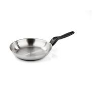 Barazzoni Poêle En Acier Inoxydable 18/10 Inox Brossé Chrome