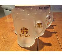 Barbar Lot de 6 Verre a Biere 33cl Neuf Superbe