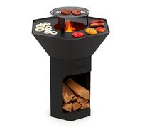 Barbecook Barbecue brasero Nestor Original Barbecue à Bois avec plancha