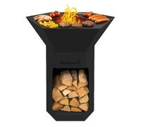Brasero plancha Barbecook Nestor Original - Acier noir galvanisé