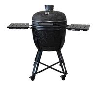 Barbecook Barbecue Kamado Kamal 2.0 Extra Large Griller, Fumer | kamado barbecues • Céramique • Noir • 138x84x123cm