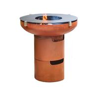 Barbecook Brasero BBQ Jack 75 avec 2 planchas et 2 Supports
