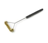 Barbecook brosse de nettoyage à spirale longue noir pour le nettoyage de la grille du barbecue, manche en matière ergonomique