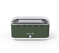 Barbecue à bois portable 38.5 x 28.5cm vert - Barbecook - CARLOARMYGREEN -