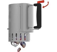 Barbecook Charcoal starter with safe drop acier inoxydable