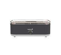 Barbecook gril de table électrique E-Carlo, grille camping, Midnight Grey, 42.5x33x16.5cm
