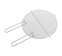 Barbecook Grille de Barbecue Ronde 50cm, Grill pour Barbecue au Charbon | grille barbecue • Acier inoxydable • 54x54x2cm