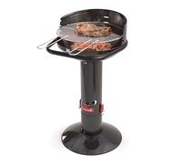 Barbecook Loewy 50 barbecue au charbon de bois, bbq a charbon en émail noir Ø 47.5cm H 99cm