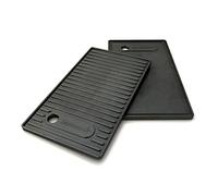 Barbecook Plancha 45 x 23 cm – Fonte émaillée – Gaz – Idéale pour barbecue
