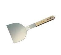 Barbecook spatule à Hamburger pour Barbecue, ustensile plancha et Barbecue en INOX et Bois de Caoutchouc, 30cm