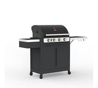 Barbecook Stella 4311 Barbecue à gaz Noir avec brûleur Infrarouge 174x59x119cm
