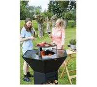 Brasero plancha Barbecook Nestor Original - Acier noir galvanisé