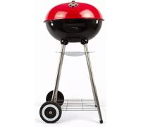 Barbecue à charbon 41cm rouge/noir - Livoo - DOC172R -