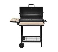 Barbecue à charbon 76x33.5cm avec chariot - Red Deco - KENTUCKY -